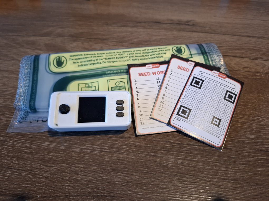 SeedSigner Kit assembled view